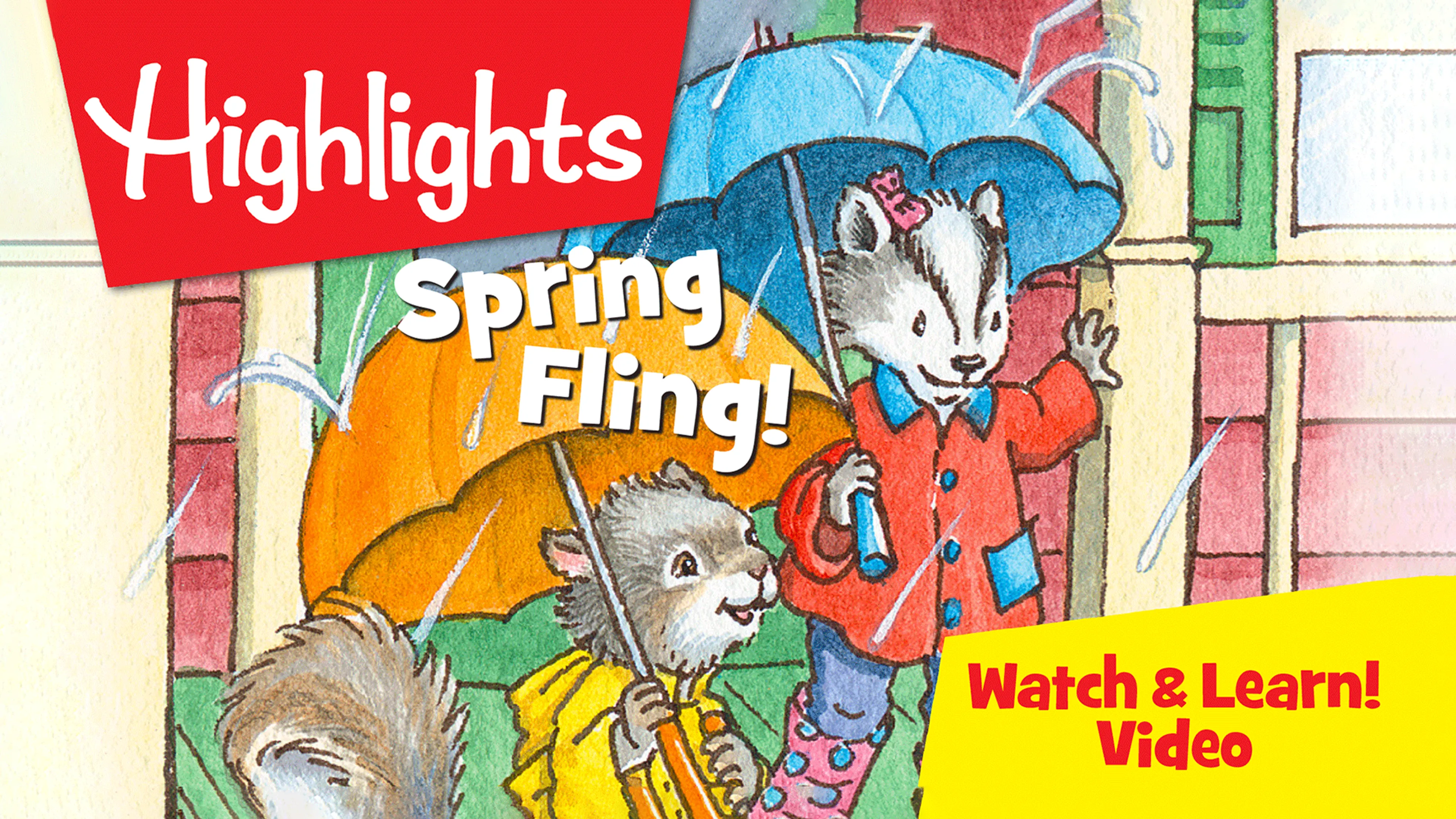 Highlights Watch & Learn!: Spring Fling! poster